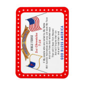 Wenn sich mein Volk demütigt, Verse Magnet (Vertikal)