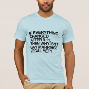 WENN SICH NACH DEM 11. SEPTEMBER ALLES VERÄNDERTE  T-Shirt
