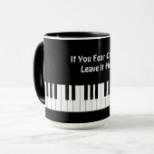 Wenn Sie Änderung befürchten, verlassen Sie sie, Tasse (Vorderseite Links)