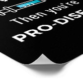 Wenn Sie Anti-Impfstoff sind, dann sind Sie Pro-Kr Poster (Ecke)