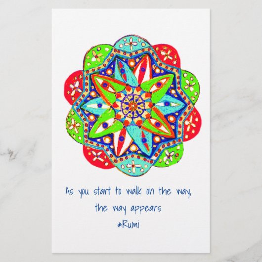 Wenn Sie auf dem Weg zu laufen beginnen, erscheint Flyer (Vorne)