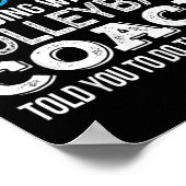 Wenn Sie auf den ersten Blick nicht erfolgreich Sp Poster (Ecke)