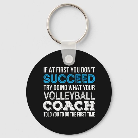 Wenn Sie auf den ersten Blick nicht erfolgreich Sp Schlüsselanhänger (Vorderseite)