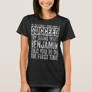 Wenn Sie auf den ersten Blick nicht erfolgreich ve T-Shirt