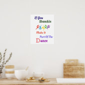 Wenn Sie auf Inspiration stimulieren Poster (Küche)