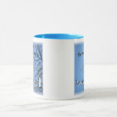 Wenn Sie blau sich fühlen; Schauen Sie oben (am Tasse (Zentrum)