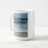 Wenn Sie das blaue Gefühl sind, schauen Sie heraus Tasse (Vorderseite Links)