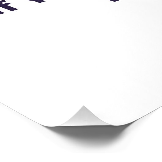 Wenn Sie das Design bemerken, habe ich Versagt - U Poster (Ecke)