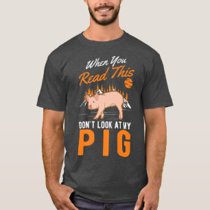 Wenn Sie das hier lesen, schauen Sie nicht auf mei T-Shirt