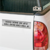 Wenn Sie das lesen können Autoaufkleber (Auf Lkw)