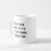 Wenn Sie das lesen können Kaffeetasse (Vorderseite Links)