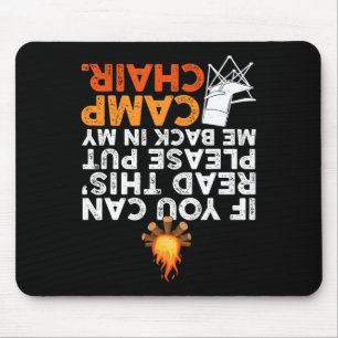 Wenn Sie das lesen können, stellen Sie mich bitte Mousepad