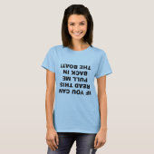 Wenn Sie das lesen können T-Shirt (Vorne ganz)