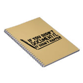 Wenn Sie das Office nicht dokumentiert haben Notizblock (Rechte Seite)