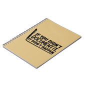 Wenn Sie das Office nicht dokumentiert haben Notizblock (Linke Seite)