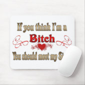 Wenn Sie denken, dass ich bin Mousepad (Mit Mouse)