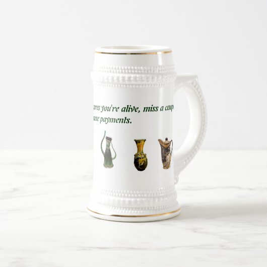 Wenn Sie denken, dass niemand sich interessiert, Bierglas (VorderseiteRechts)