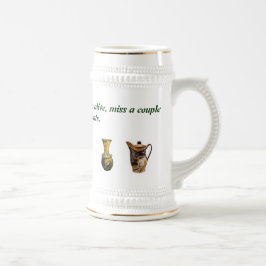 Wenn Sie denken, dass niemand sich interessiert, Bierglas