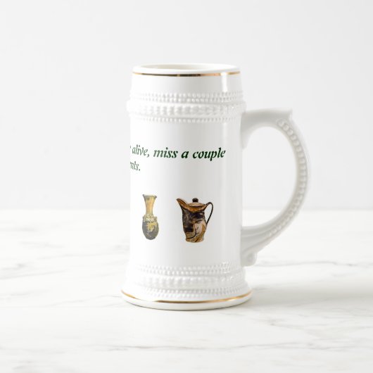 Wenn Sie denken, dass niemand sich interessiert, Bierglas (Rechts)