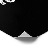 Wenn Sie die erste Person als Letztes erreichen Poster (Ecke)