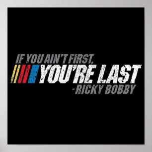 Wenn Sie die erste Person als Letztes erreichen Poster