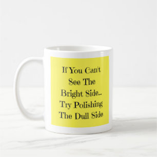 Wenn Sie die helle Seite der polnischen Rumpfseite Kaffeetasse