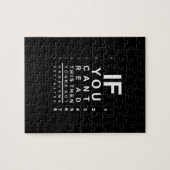 Wenn Sie diese Augentestabelle lesen können - Dunk Puzzle (Horizontal)