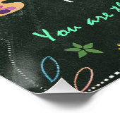 Wenn Sie dieses Klassenzimmer Poster eingeben (Ecke)