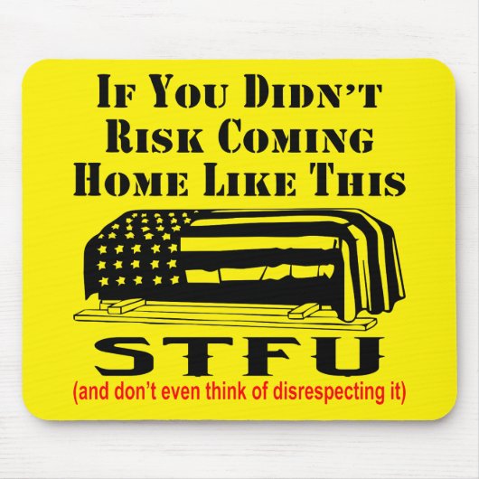 Wenn Sie dieses STFU nicht riskiert haben, ignorie Mousepad (Vorne)