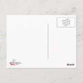 Wenn Sie durch das Wasser, Isaiah 43 Postkarte (Rückseite)