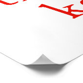 Wenn Sie durch die Hölle gehen - Ausdauerquote Poster (Ecke)