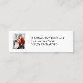 Wenn Sie ein ausführliches Foto sind, das die Rufk Mini Visitenkarte (Vorderseite)