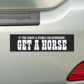 Wenn Sie ein stabiles Verhältnis wollen, erhalten Autoaufkleber (Auf Auto)