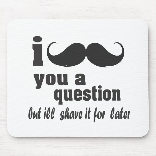 Wenn Sie eine Frage haben Mousepad (Vorne)