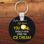 Wenn Sie eine Soft Serve Ice Cream Gewollt haben - Schlüsselanhänger (Vorderseite)