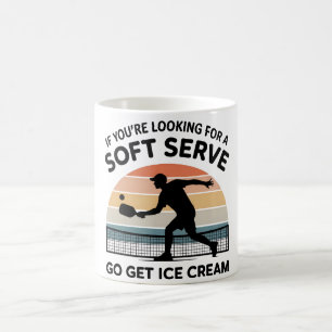 Wenn Sie eine Soft-Serve suchen, holen Sie sich Ei Kaffeetasse