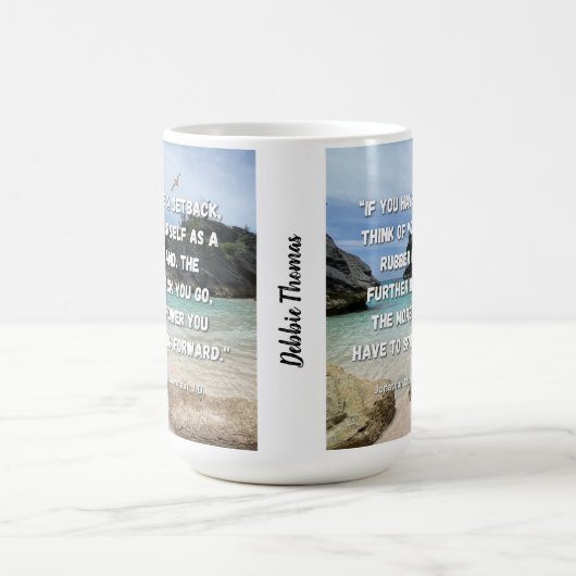 Wenn Sie einen Rückschlag haben Kaffeetasse (Mittel)