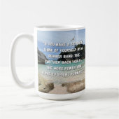 Wenn Sie einen Rückschlag haben Kaffeetasse (Links)