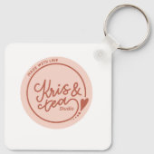 Wenn Sie einen Stern wollen Schlüsselanhänger (Rückseite)