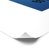 Wenn Sie einen Stern wünschen, drucken Sie Grafikd Poster (Ecke)