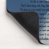 Wenn Sie einen Traum haben Mousepad (Ecke)