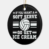 Wenn Sie einen weichen Serve Gewollt haben, holen  Keramik Ornament (Links)