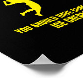 Wenn Sie einen weichen Servieren gewollt haben Sie Poster (Ecke)