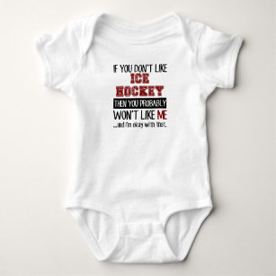 Wenn Sie Eis-Hockey nicht cool mögen Baby Strampler