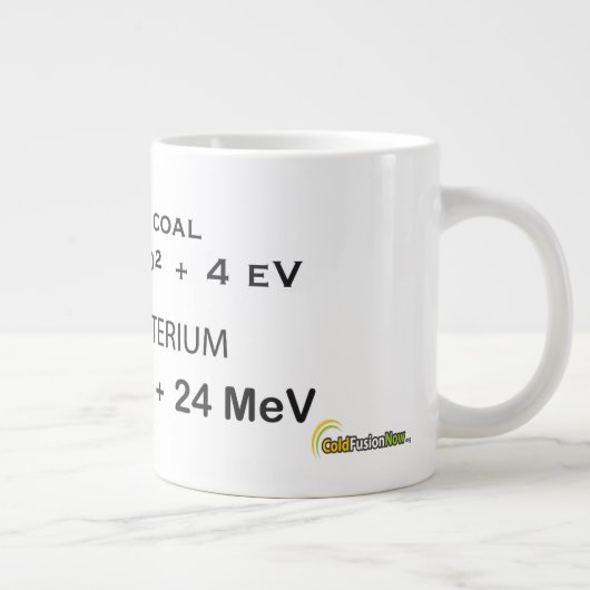 Wenn Sie Energie… benötigen Jumbo-Tasse (Rechts)