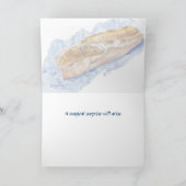 Wenn Sie es erwarten... Französische Brotkarte Karte (Innenseite)