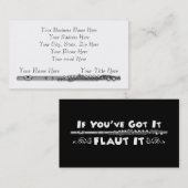 Wenn Sie es haben - Flaut es Visitenkarten Visitenkarte (Vorne/Hinten)