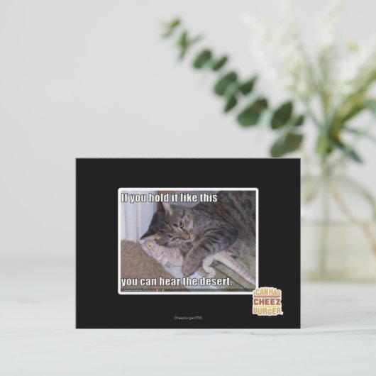 Wenn Sie es halten, mögen Sie dieses Postkarte (Stehend Vorderseite)