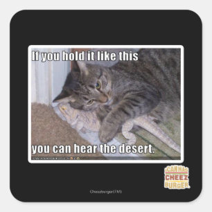 Wenn Sie es halten, mögen Sie dieses Quadratischer Aufkleber