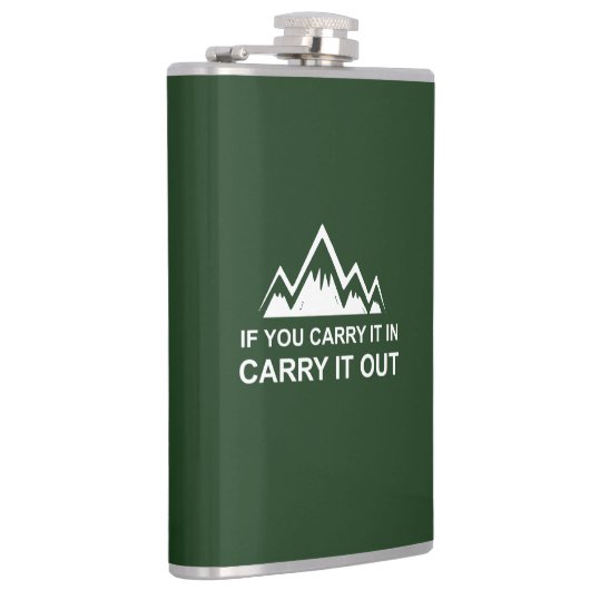 Wenn Sie es in der Ausführung tragen Flachmann (Rechts)